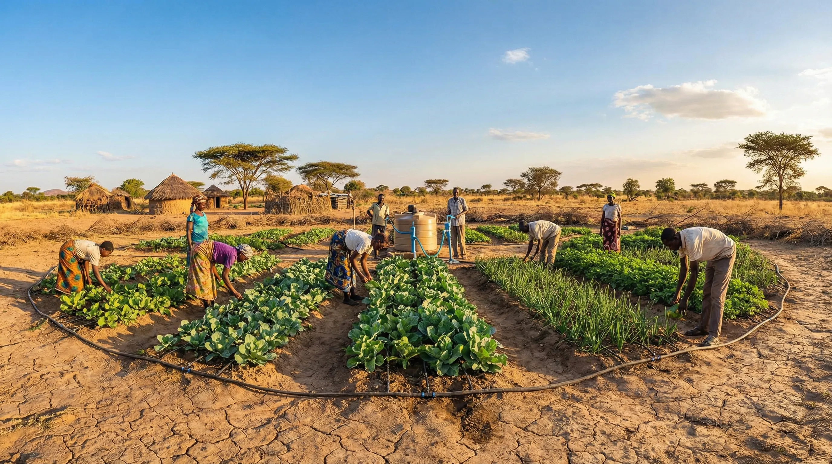 IRRIGO Blog - Rešenja za Navodnjavanje u Africi: Aluminijumske Cevi Protiv Vodne Oskudice