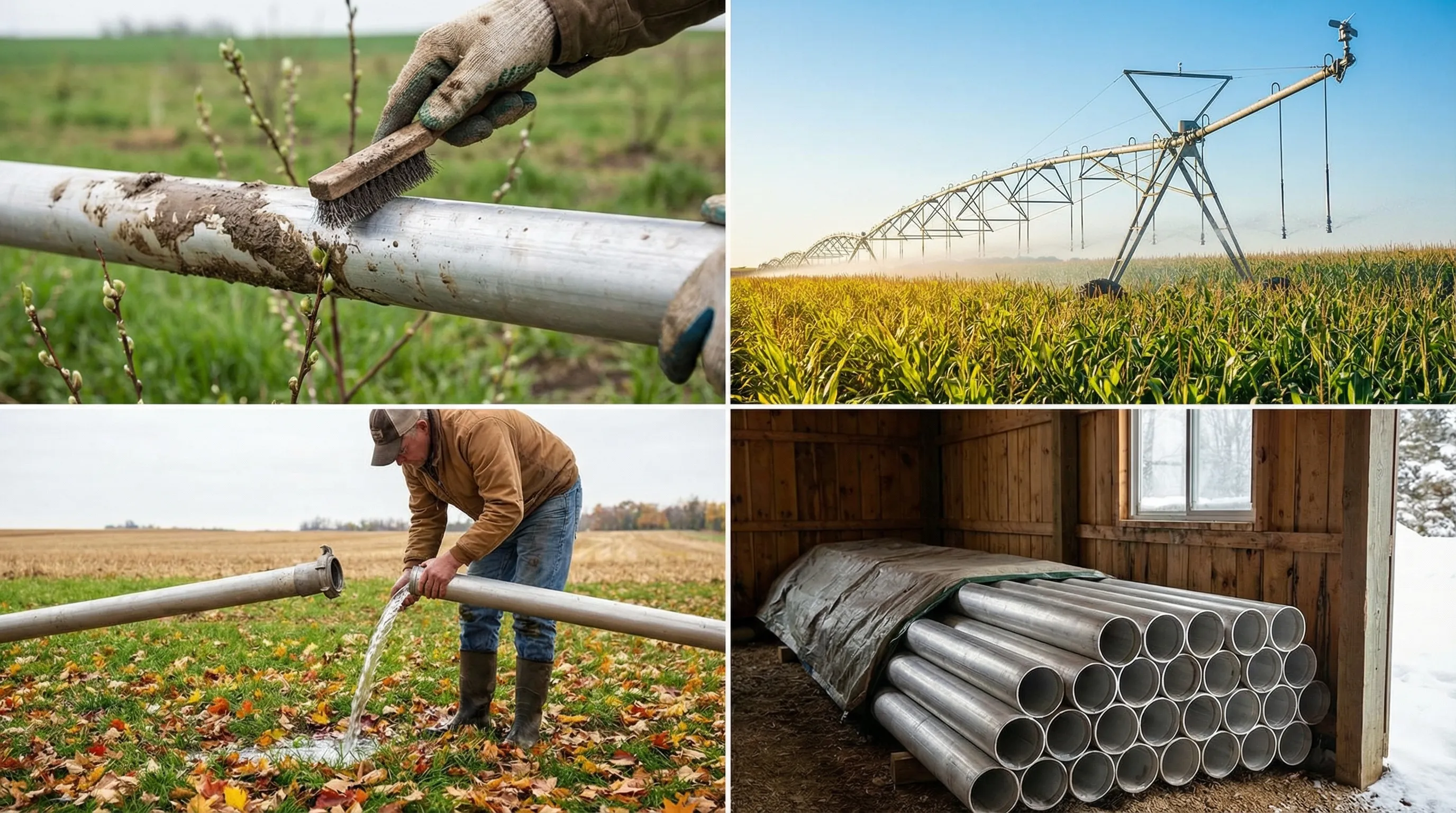 IRRIGO Blog - Sezonski Vodič za Održavanje Aluminijumskog Sistema za Navodnjavanje