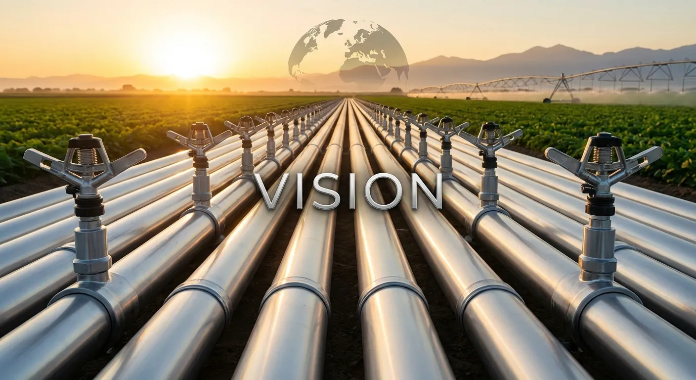 IRRIGO vision - becoming a recognized European brand in global irrigation equipment market